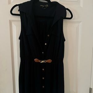 Always Indigo Navy Blue Dress